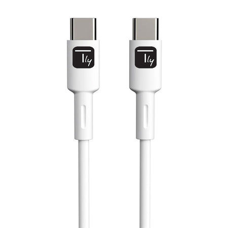 Cavo USB-C&trade Maschio/Maschio USB 2.0 2m Bianco