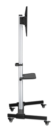 Carrello TV 37''-86'' Multimediale in Alluminio Regolabile in Altezza