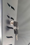 Armadio Rack 19'' a Muro 20 Unità P.450 mm Flat Pack Grigio