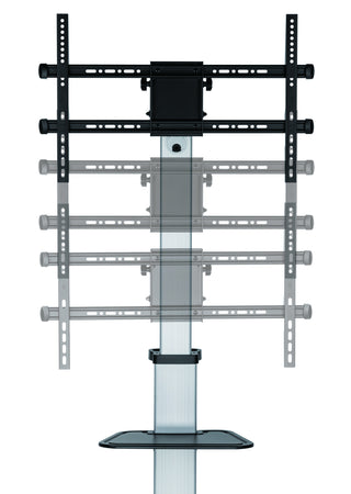 Supporto a Pavimento con Mensola Trolley TV LCD/LED 37-86''