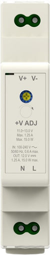 Alimentatore su Guida DIN 12V 1,25A 15W