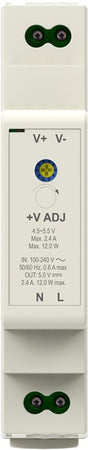 Alimentatore su Guida DIN 5V 2,4A 12W