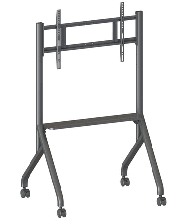 Supporto Mobile da Pavimento Multifunzione per TV LCD/LED/Plasma 65-100'' Nero