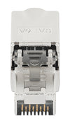 Connettore Plug RJ45 8P8C Cat.6A Schermato STP