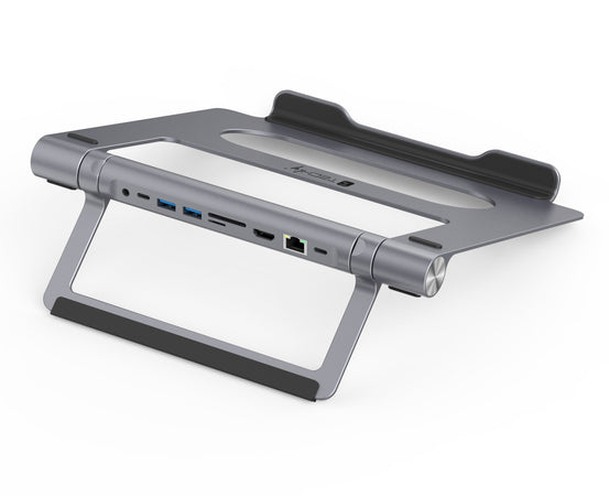 Docking Station USB-C&trade 9 in 1 Hub USB3.1 Stand per Notebook Pieghevole