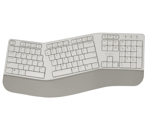 Tastiera Ergonomica Wireless 2,4 GHZ, WK-905