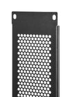 Pannello Cieco Ventilato per Armadi Rack 19'' 2U Nero