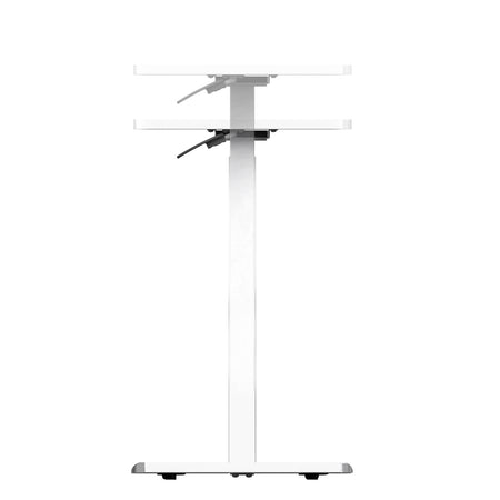 Sit-Stand Scrivania Compatta Postazione di Lavoro con Altezza Regolabile