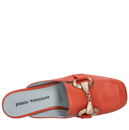 Poesie Veneziane Sandali Arancio da donna
