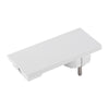 Spina Schuko 16A 2P+T Salvaspazio Super Sottile Smontabile Angolata Bianco
