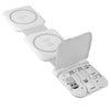 Stazione di Ricarica Wireless Qi Magnetica Pieghevole per Smartphone e Smartwatch