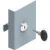 Kit 2 Serrature a Camma a Quarto di Giro per Cabinet