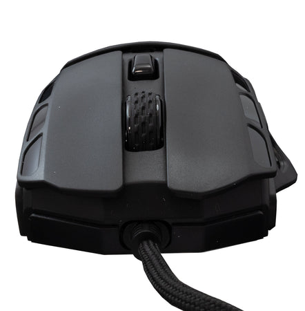 Mouse Ottico Gaming LED RGB con Cavo USB 7200 dpi Nero, ECTOR
