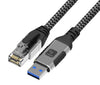 Cavo USB 3.0 Tipo A Maschio a Ethernet RJ45 Maschio 1m