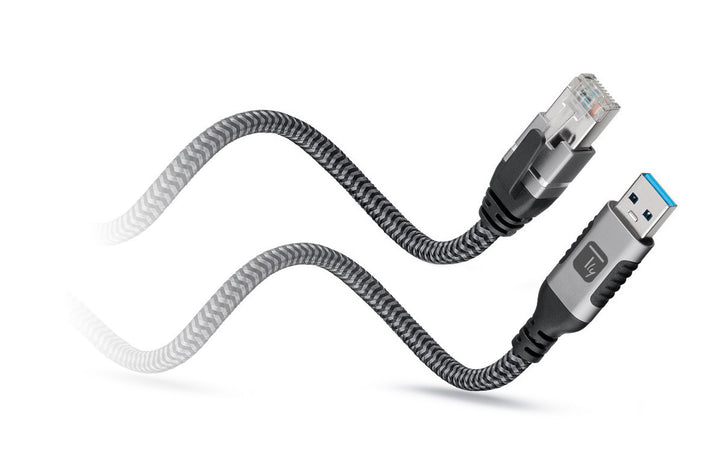 Cavo USB 3.0 Tipo A Maschio a Ethernet RJ45 Maschio 1m