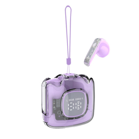 Cuffie Auricolari Bluetooth con Microfono EB-TWS148 Viola