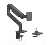 Supporto da Scrivania per Monitor Singolo 17-49'' con Molla Meccanica in Alluminio