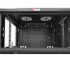 Armadio Rack 19'' a muro 20 unità sezione unica prof. 600mm Nero