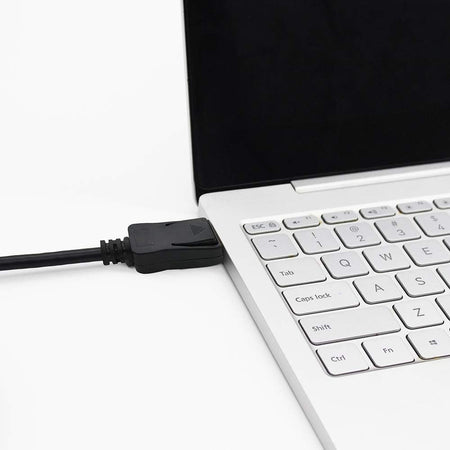 Cavo Audio/Video DisplayPort 1.4 8K M/M Angolato 90&deg 3 metri Nero