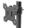 Supporto da Scrivania con Morsetto per Monitor 13-32'' Braccio Corto Inclinabile