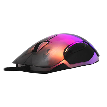Mouse Gaming RGB USB 12800 dpi 7 Tasti Nero Mordred