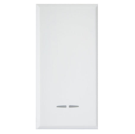 WHITEK S44 Interruttore con Gemma 1P 16AX Illuminabile 1 Modulo Bianco Opaco
