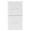 WHITEK S44 Commutatore Stabile 1P 10AX 250V 1 Modulo Bianco Opaco