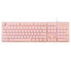 Tastiera Gaming USB 104 Tasti con Retroilluminazione LED Rosa