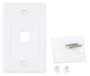 Placca Porta Frutti 1 Posto Mod.503 Bianco