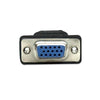 Cavo prolunga monitor SVGA standard M/F 7,5 mt NERO