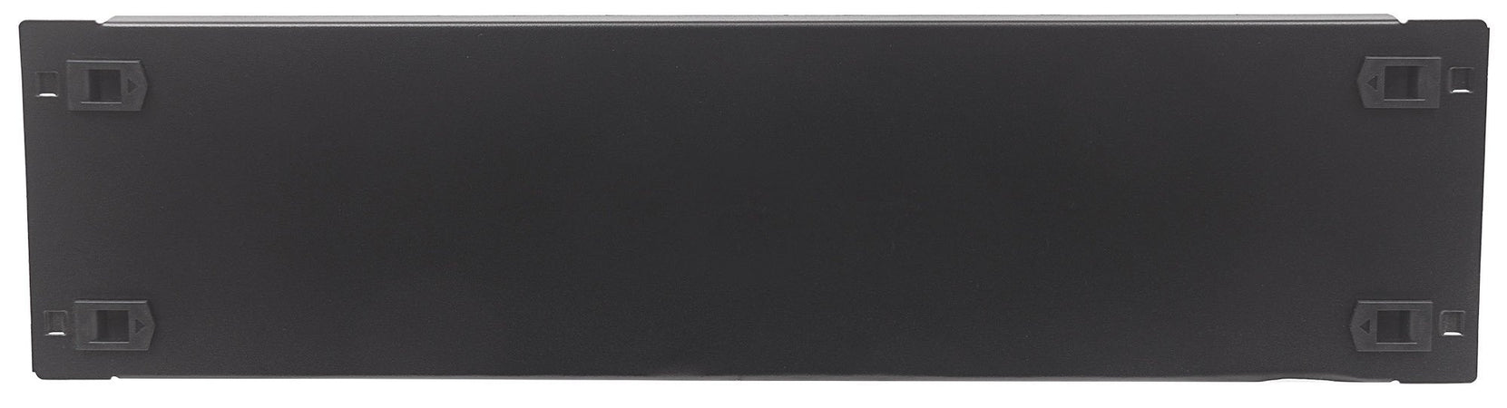 Pannello Cieco Toolless a Clip per Armadi Rack 19'' 3U Nero