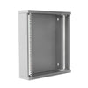 Armadio Rack 19'' Flat a muro p.30cm 6 unità sezione unica Grigio