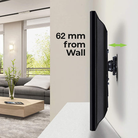 Supporto a Muro Ultra Slim per TV LED LCD 32-55'' Nero