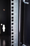 Armadio Rack 19'' a Muro 6U prof. 450 Nero Assemblato