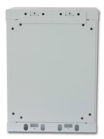 Armadio Rack 10'' a muro 6 unit&agrave con pannelli asportabili Grigio prof. 300 mm