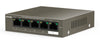 Switch Desktop 5 Porte 10/100/1000 con 4 Porte PoE TEG1105P