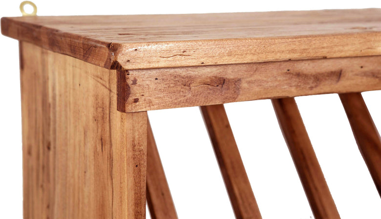 Biscottini Piattaia Biscottini Country legno tiglio naturale 80x28x60 Made Italy massello