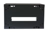 Armadio Rack 19'' a muro 6 unità sezione unica prof. 600mm Nero