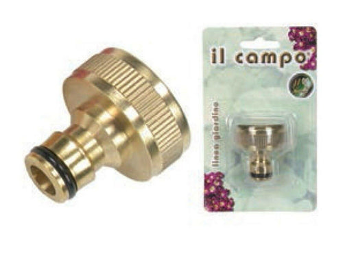 PRESA RUBINETTO CON INNESTO RAPIDO FILETTO F 1” IN METALLO 10 PREZZI FERR 58438