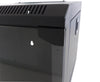 Armadio Rack 10'' a Muro 6 Unità Pannelli Asportabili Nero