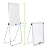 Lavagna Magnetica Bifacciale Flipchart Portatile 70x100 cm con Supporto