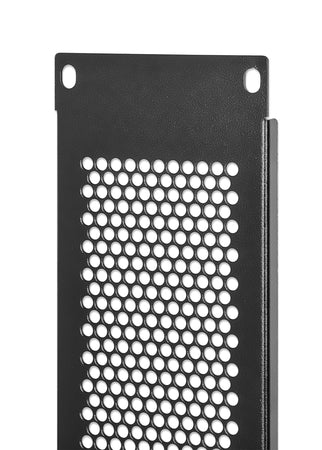 Pannello Cieco Ventilato per Armadi Rack 19'' 2U Nero