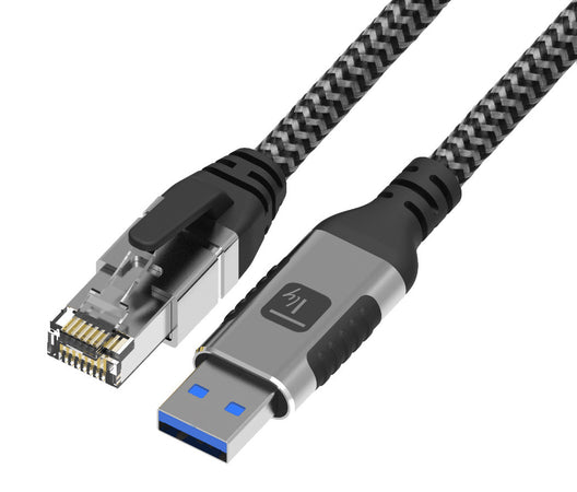 Cavo USB 3.0 Tipo A Maschio a Ethernet RJ45 Maschio 1m