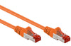 Cavo di rete Patch in rame Cat. 6 Arancione SFTP LSZH 0,5m