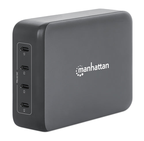 Stazione di Ricarica USB-C&trade Power Delivery 4 Porte GaN 240W / PD3.2