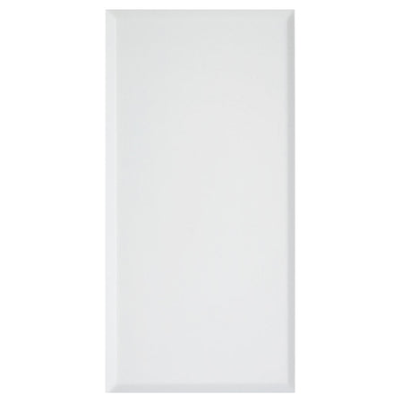 WHITEK S44 Tappo Copriforo 1 Modulo Bianco Opaco