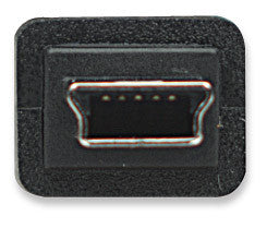 Cavo USB 2.0 A maschio/mini B 5 pin maschio 4,5 m Nero