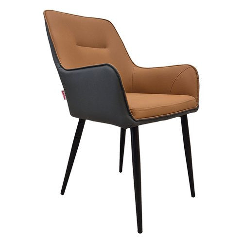 Sedia Amicasa HDC213006 KING Tortora e Nero