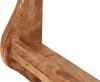 Biscottini Piattaia Country in legno massello di tiglio finitura naturale L84xPR11xH43 cm. Made in Italy