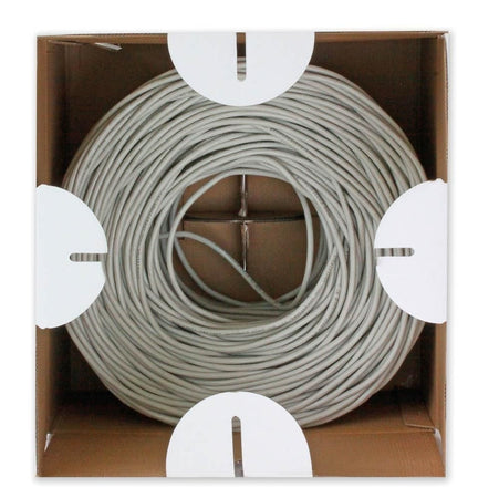Matassa U/UTP Cavo Cat.5E CCA 305m Flessibile Grigio